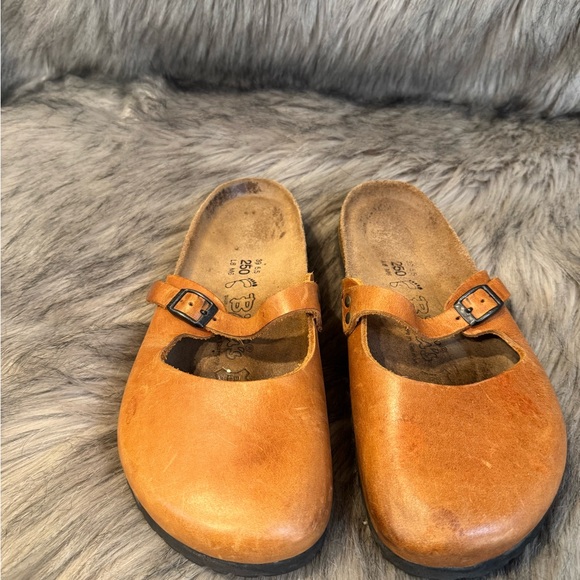 Brown Leather Mules - Picture 7 of 7